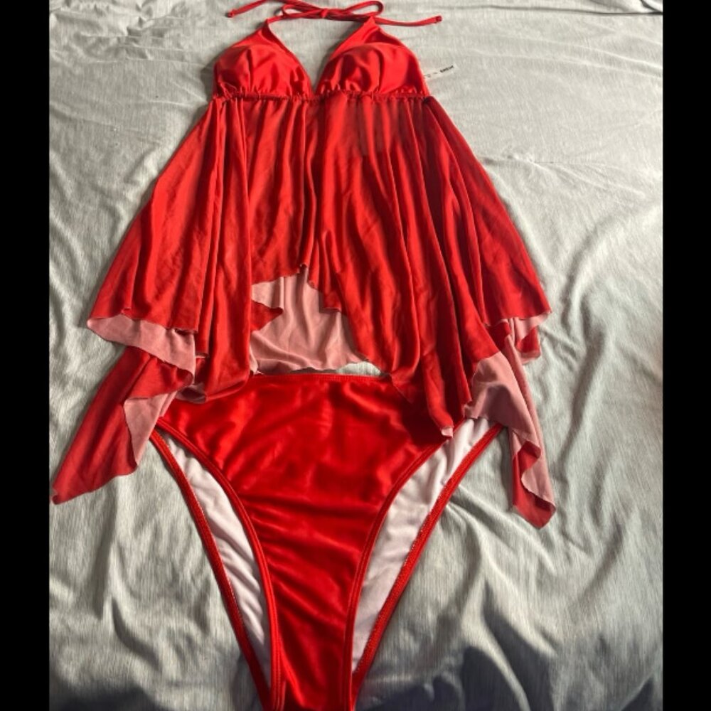 Red Tankini